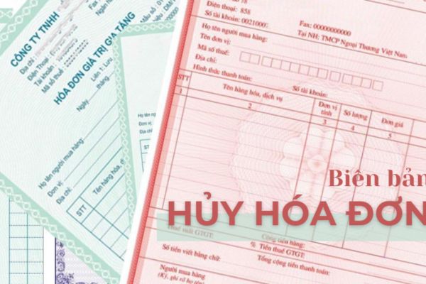 Khi nào cần lập biên bản hủy hóa đơn điện tử 2023?