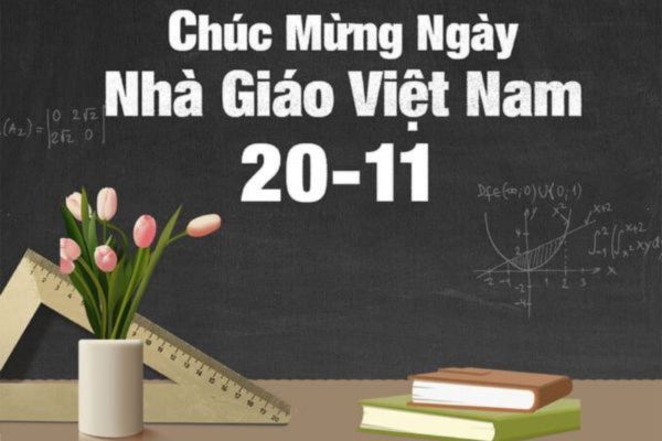 Mẫu thiệp chúc mừng 20/11 ngắn gọn