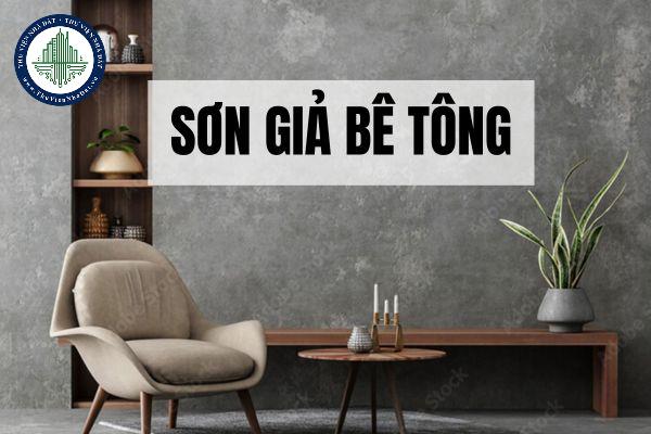 Lợi ích khi sử dụng sơn giả bê tông trong nội thất?