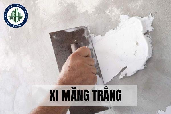 Ứng dụng xi măng trắng trong công trình xây dựng?