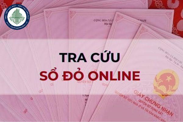 Tra cứu thông tin sổ đỏ online (Hình từ internet)