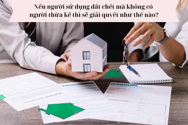 Nếu người sử dụng đất chết mà không có người thừa kế thì có bị thu hồi đất?