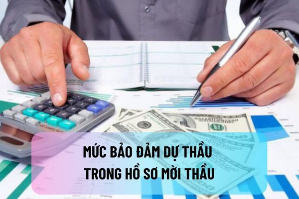 Mức bảo đảm dự thầu trong hồ sơ mời thầu từ ngày 01/01/2024 là bao nhiêu?