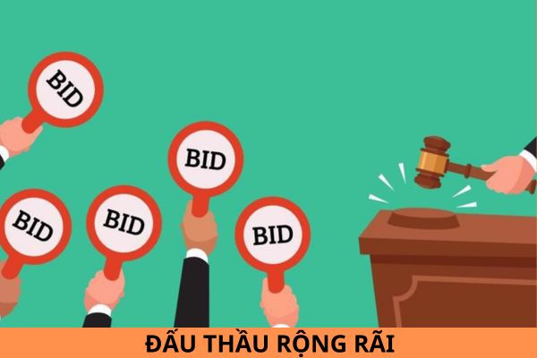 Thời gian chuẩn bị hồ sơ dự thầu đối với đấu thầu rộng rãi trong nước là bao lâu?