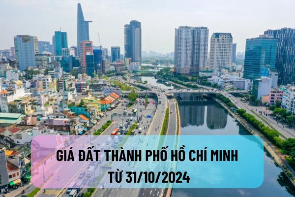 Giá đất tại Quận 1 Thành phố Hồ Chí Minh theo bảng giá đất mới tăng đến 4 lần so với bảng giá đất cũ