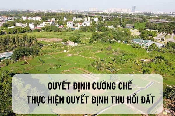 Quyết định cưỡng chế thực hiện quyết định thu hồi đất do ai ban hành? Những ai có trách nhiệm trong quá trình cưỡng chế thu hồi đất?