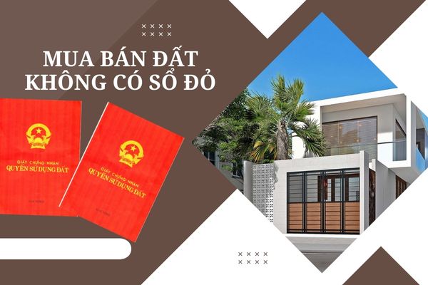 Hành vi cố tình mua bán đất không có sổ đỏ có bị xử phạt không?