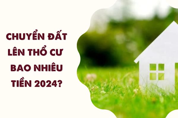 Chuyển đất lên thổ cư bao nhiêu tiền 2024? Bảng giá chuyển đổi đất nông nghiệp sang đất thổ cư 2024