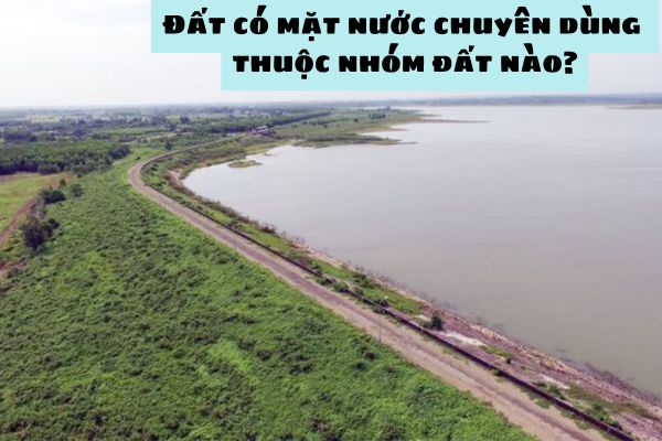 Đất có mặt nước chuyên dùng thuộc nhóm đất nào? Việc khai thác sử dụng đất có mặt nước chuyên dùng phải đảm bảo điều gì?