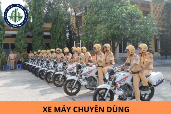 Xe máy chuyên dùng gồm các loại xe nào? Người đi xe máy chuyên dùng khi tham gia giao thông phải mang theo các giấy tờ gì?