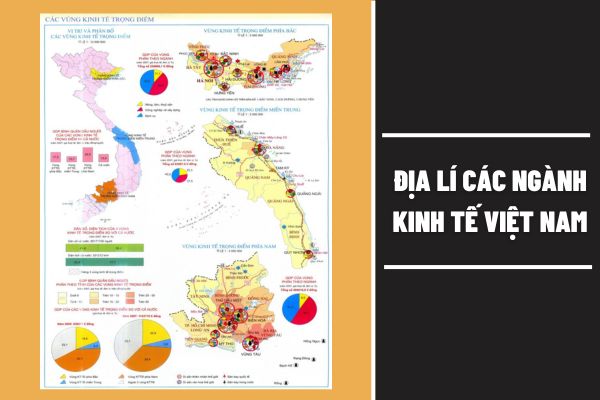 Khối lượng kiến thức Địa lí về các ngành kinh tế Việt Nam trong chương trình trung học phổ thông tại cơ sở giáo dục nghề nghiệp như thế nào?