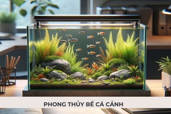 Cách lựa chọn bể cá cảnh và loại cá cảnh phù hợp phong thủy nhà ở