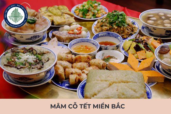 Cách bày trí mâm cỗ ngày Tết miền Bắc hợp phong thủy thu hút tài lộc