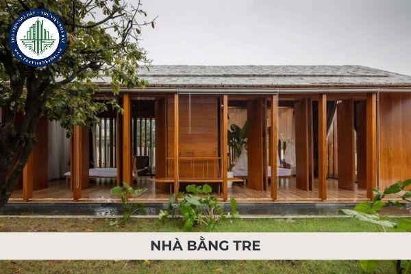 Nhà bằng tre xu hướng kiến trúc bền vững hiện đại