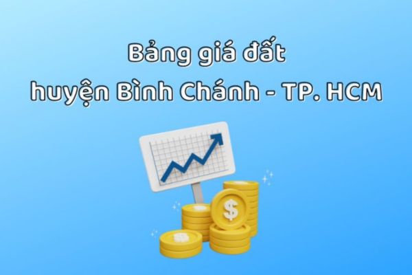 Giá đất huyện Bình Chánh bứt phá mạnh mẽ: Tăng 670% so với năm 2020 nhưng lại giảm 23% so với dự kiến