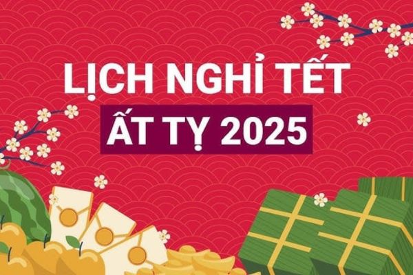 Chính thức lịch nghỉ Tết Âm lịch 2025 dành cho giáo viên