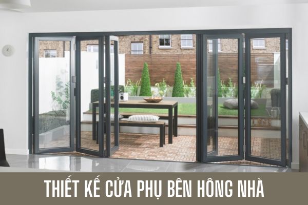 05 mẫu thiết kế cửa phụ bên hông nhà phù hợp cho không gian sống hiện đại