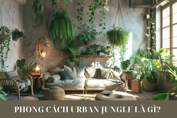 Phong cách Urban Jungle là gì? Phong cách thiết kế Urban Jungle biến nhà ở thành rừng xanh trong lòng thành phố