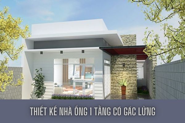 07 mẫu thiết kế nhà ống 1 tầng đẹp dưới 300 triệu