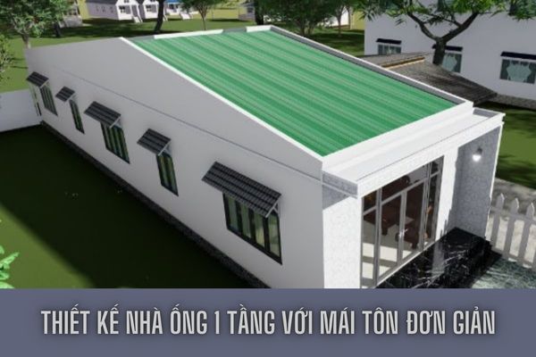 07 mẫu thiết kế nhà ống 1 tầng đẹp dưới 300 triệu