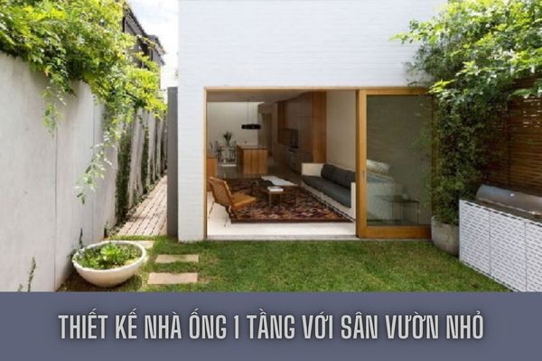 07 mẫu thiết kế nhà ống 1 tầng đẹp dưới 300 triệu