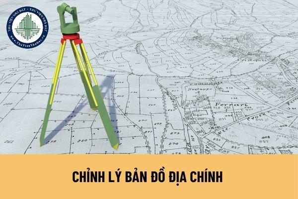 Thay đổi diện tích thửa đất phải thực hiện chỉnh lý bản đồ địa chính hay không?