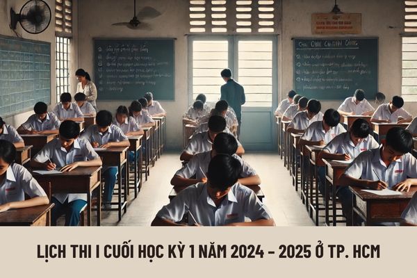 Khi nào học sinh TP.HCM thi cuối học kỳ 1?