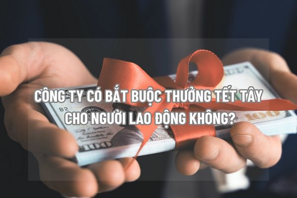 Công ty có bắt buộc ra quyết định thưởng Tết tây cho người lao động không?