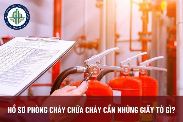 hồ sơ đề nghị thẩm duyệt thiết kế về phòng cháy và chữa cháy