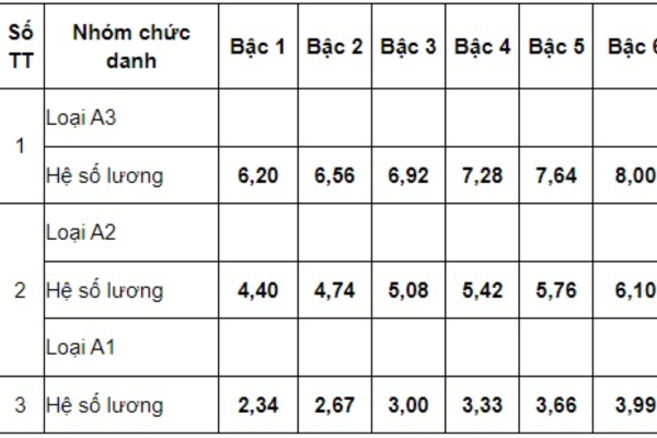 Mức lương của Tổng kiểm toán Nhà nước từ ngày 01/7/2018 được quy định như thế nào?